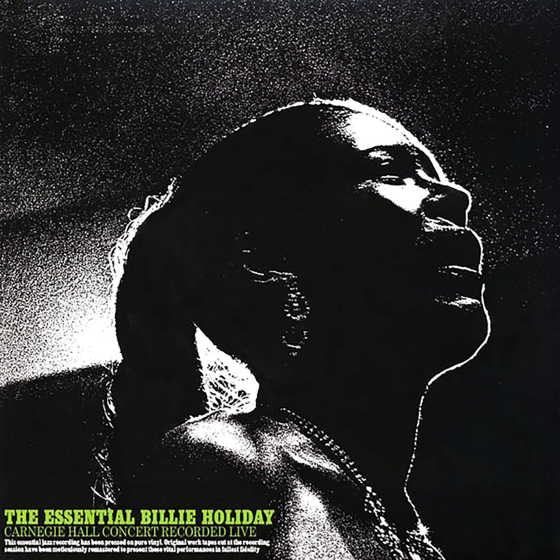 Billie Holiday - The Essential Billie Holiday: Carnegie Hall Concert (ltd. ed.) (180g) Vinyl Record