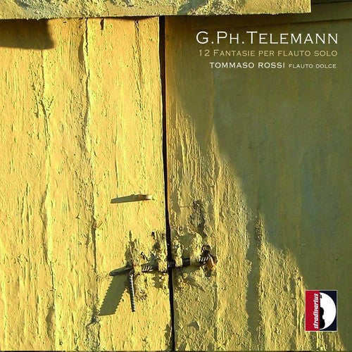 the album cover for Telemann / Tommaso Rossi - 12 Fantasies For Solo Flute [Digipak]