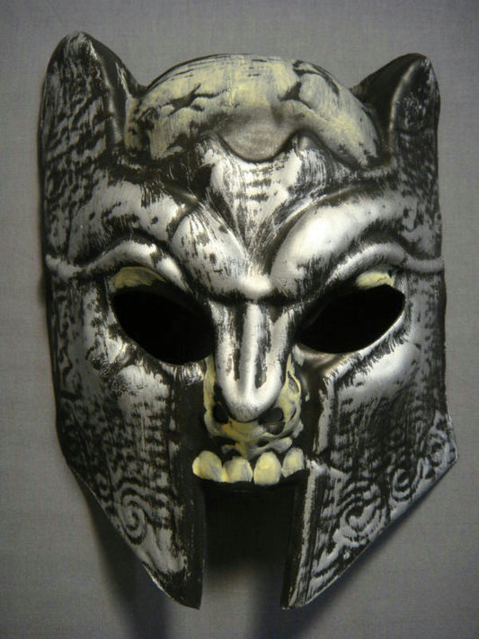 Horrorland Dark Knight Foam Chinless Face Mask with Elastic Strap