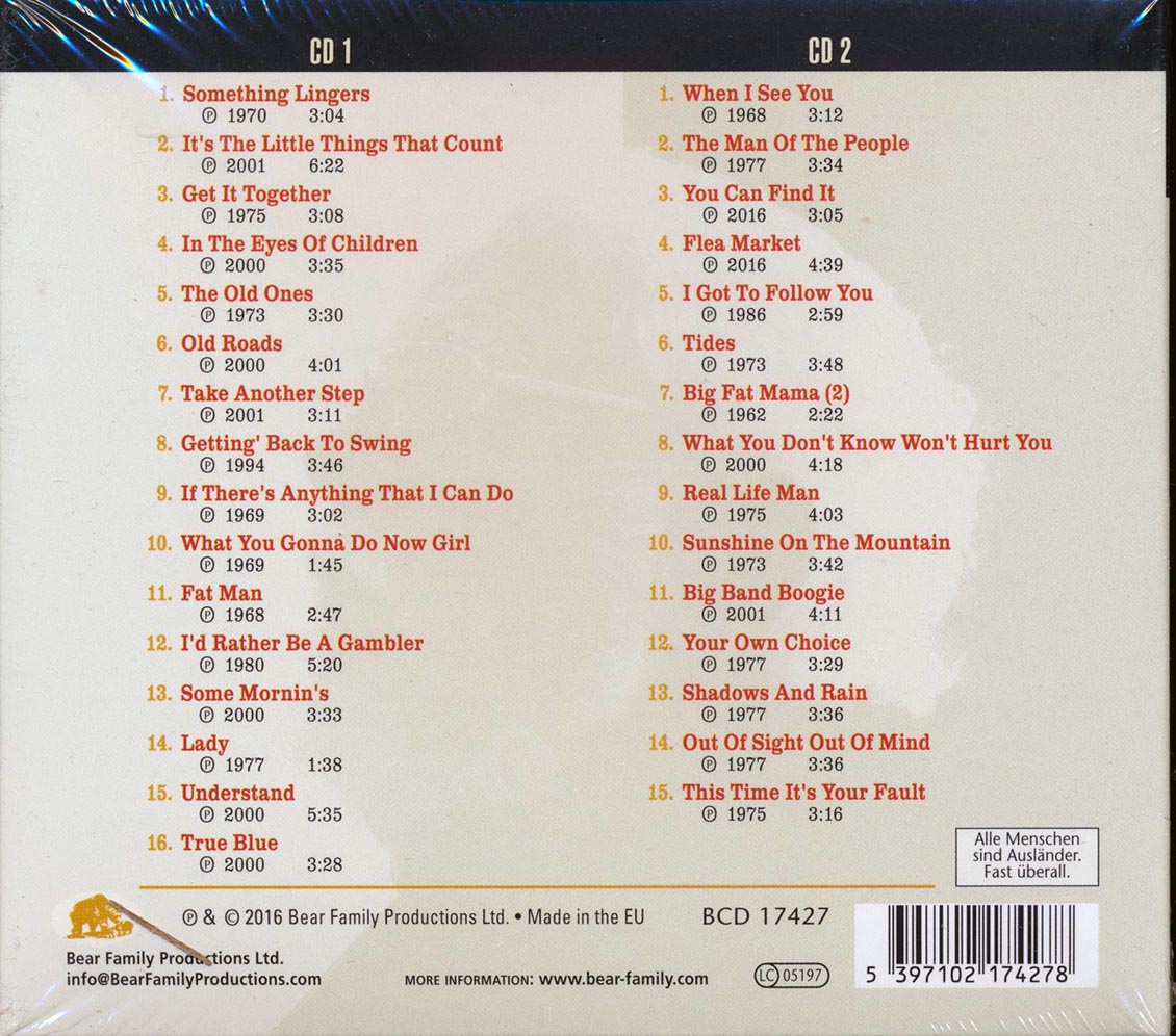 Bill Ramsey - My Words (2xCD) (incl. large booklet) Music CD