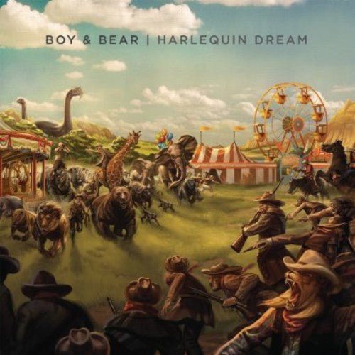 the album cover for Boy & Bear - Harlequin Dream