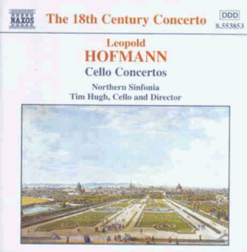 the album cover for Tim Hugh - Four Cello Concertos