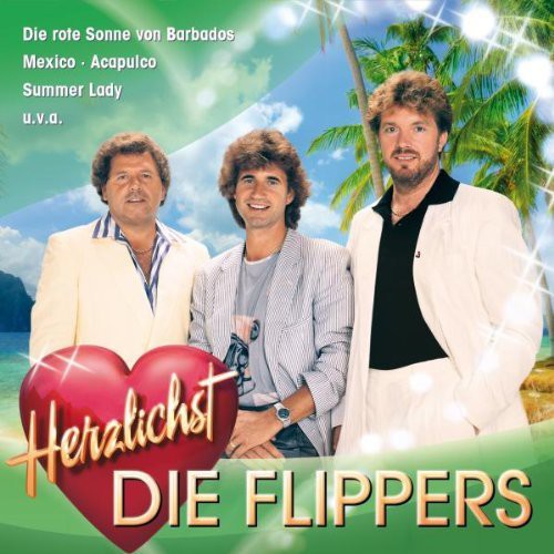 the album cover for Flippers - Herzlichst