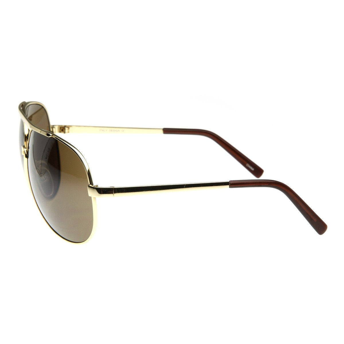 Extra Large Metal Oversize Frame Aviator Sunglasses 1580 70mm