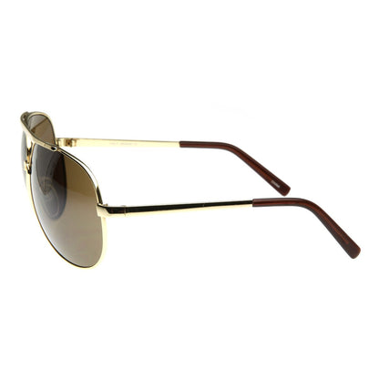 Extra Large Metal Oversize Frame Aviator Sunglasses 1580 70mm