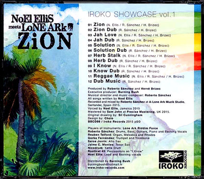 Noel Ellis - Noel Ellis Meets Lone Ark Zion: Iroko Showcase Volume 1 Music CD