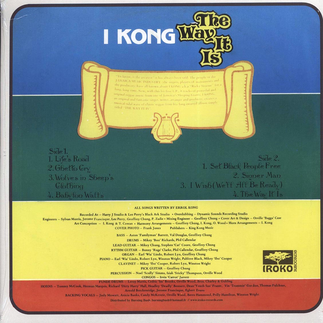 I Kong - The Way It Is Vinyl Record