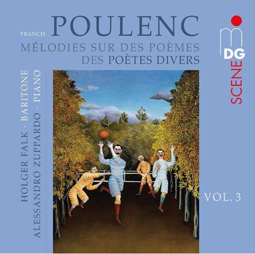 Poulenc / Falk / Zuppardo - Lieder 3 - Music CD