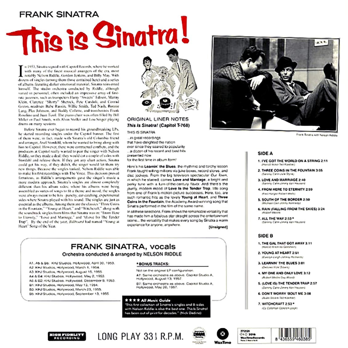 Frank Sinatra - This Is Sinatra! (ltd. ed.) (180g) Vinyl Record