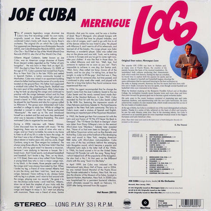 Joe Cuba - Merengue Loco (ltd. ed.) (180g) Vinyl Record