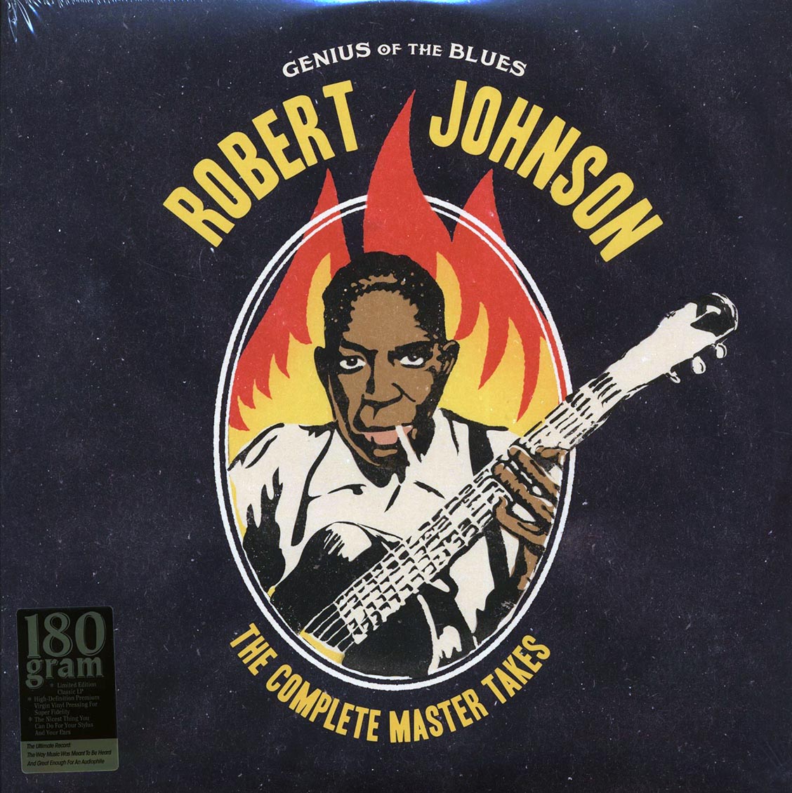 Robert Johnson - The Complete Master Takes: Genius Of The Blues (+2 bonus tracks) (ltd. ed.) (2xLP) (180g) Vinyl Record