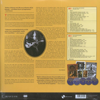Robert Johnson - The Complete Master Takes: Genius Of The Blues (+2 bonus tracks) (ltd. ed.) (2xLP) (180g) Vinyl Record