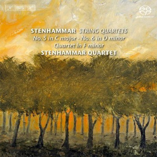 the album cover for Stenhammar Quartet - String Quartets 2