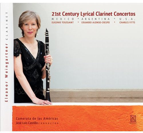 Toussaint / Weingartner / Camerata De Las Americas - 21st Century Lyrical Clarinet Concertos - Music CD
