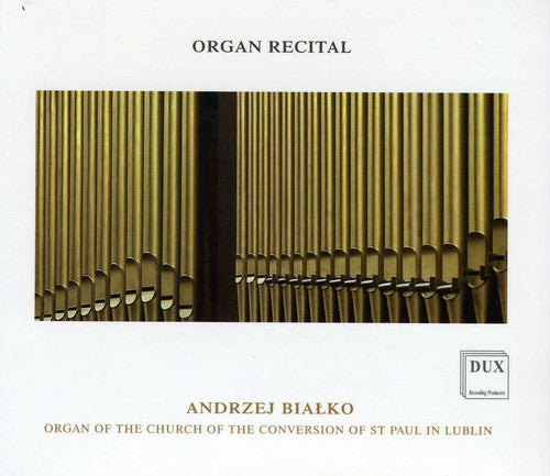 Bach / Bialko,andrzej - Organ Recital - Music CD