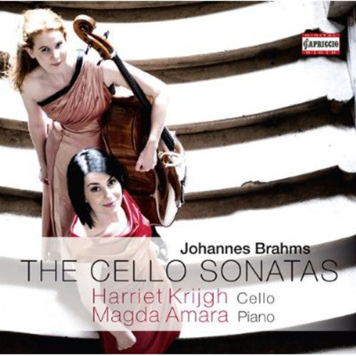 the album cover for Harriet Krijgh - Cello Sonatas