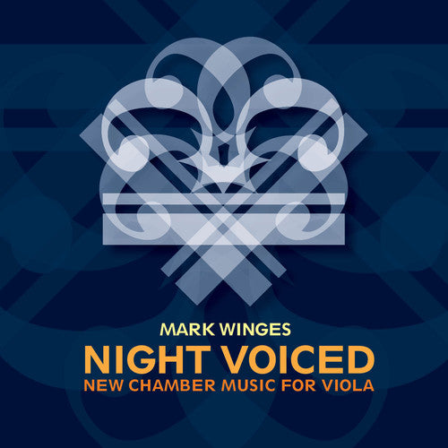 the album cover for Karen Rosenak - Night Voiced: New Chamber Music for Viola