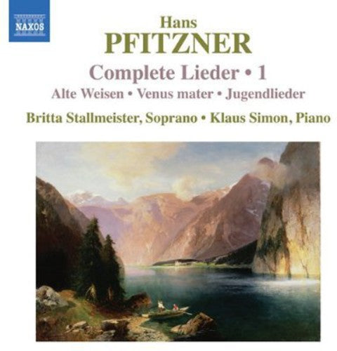Pfitzner / Britta Stallmeister / Simon - Complete Lieder 1 - Music CD