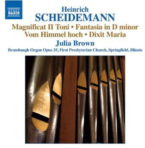 the album cover for Julia Brown - Magnificat Il Toni / Fantasia in D minor