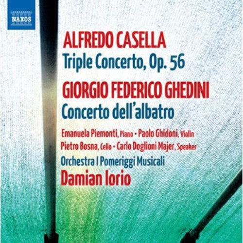 the album cover for Pietro Bosna - Triple Concerto Op 56