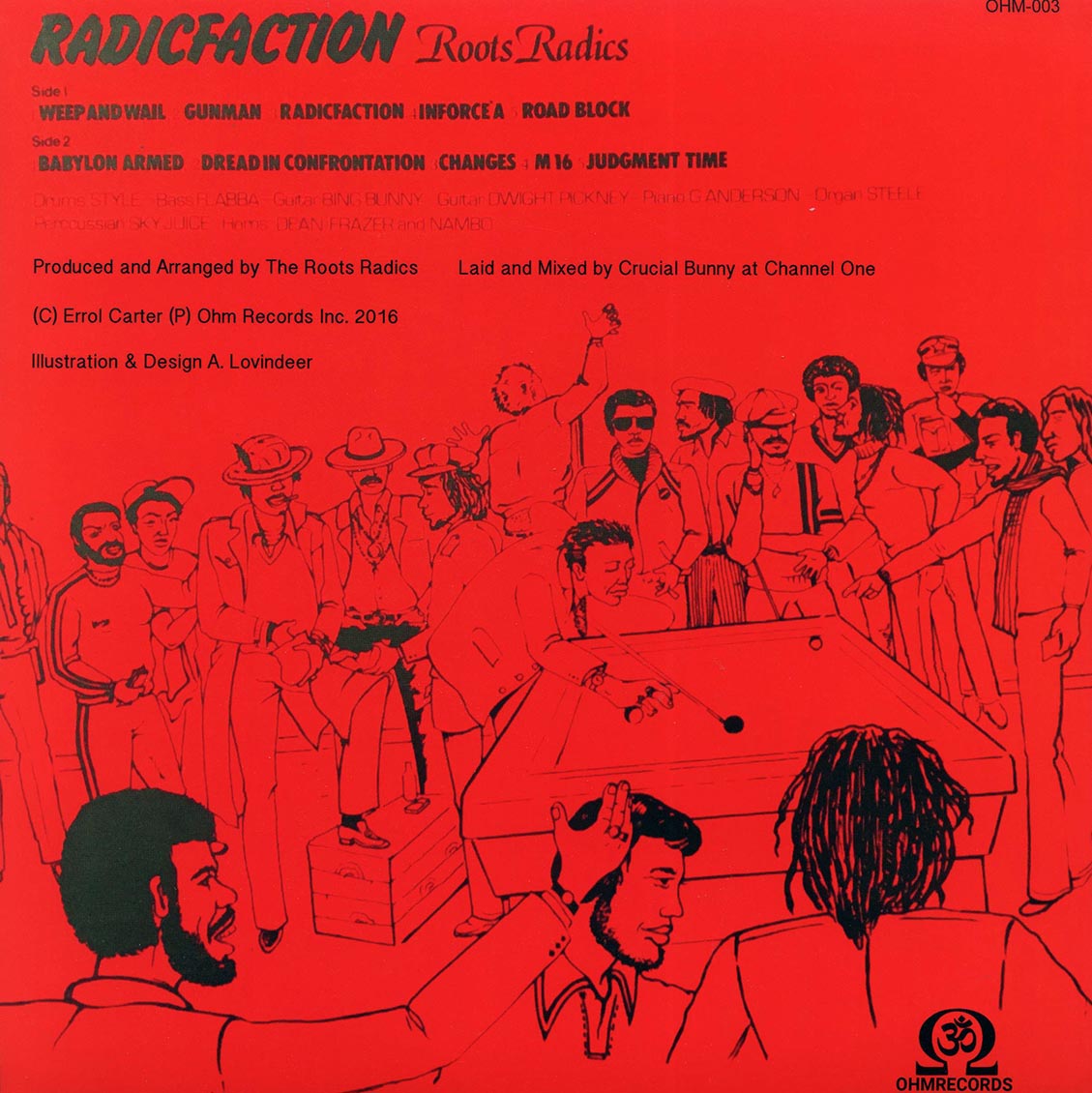 The Roots Radics - Radicfaction Vinyl Record
