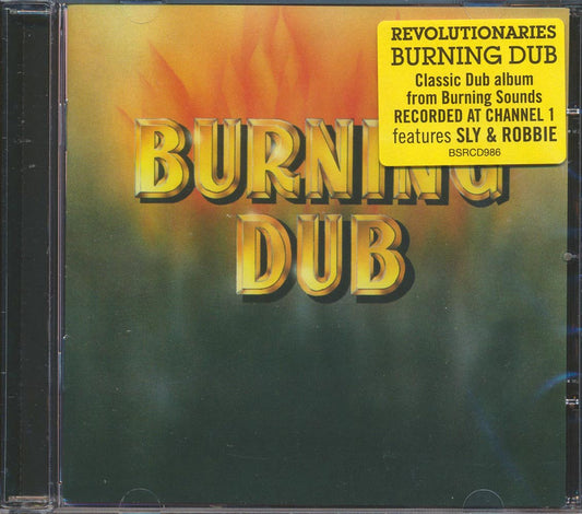 The Revolutionaries Burning Dub Music CD