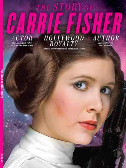 Carrie Fisher - The Full Story: Princess Leia Organa Stood Up To Darth Vader In Star Wars, Daughter Of Debbie Reynolds & Eddie Fisher, Author, Mental Health Advocate & Impact Beyond Movie Screen