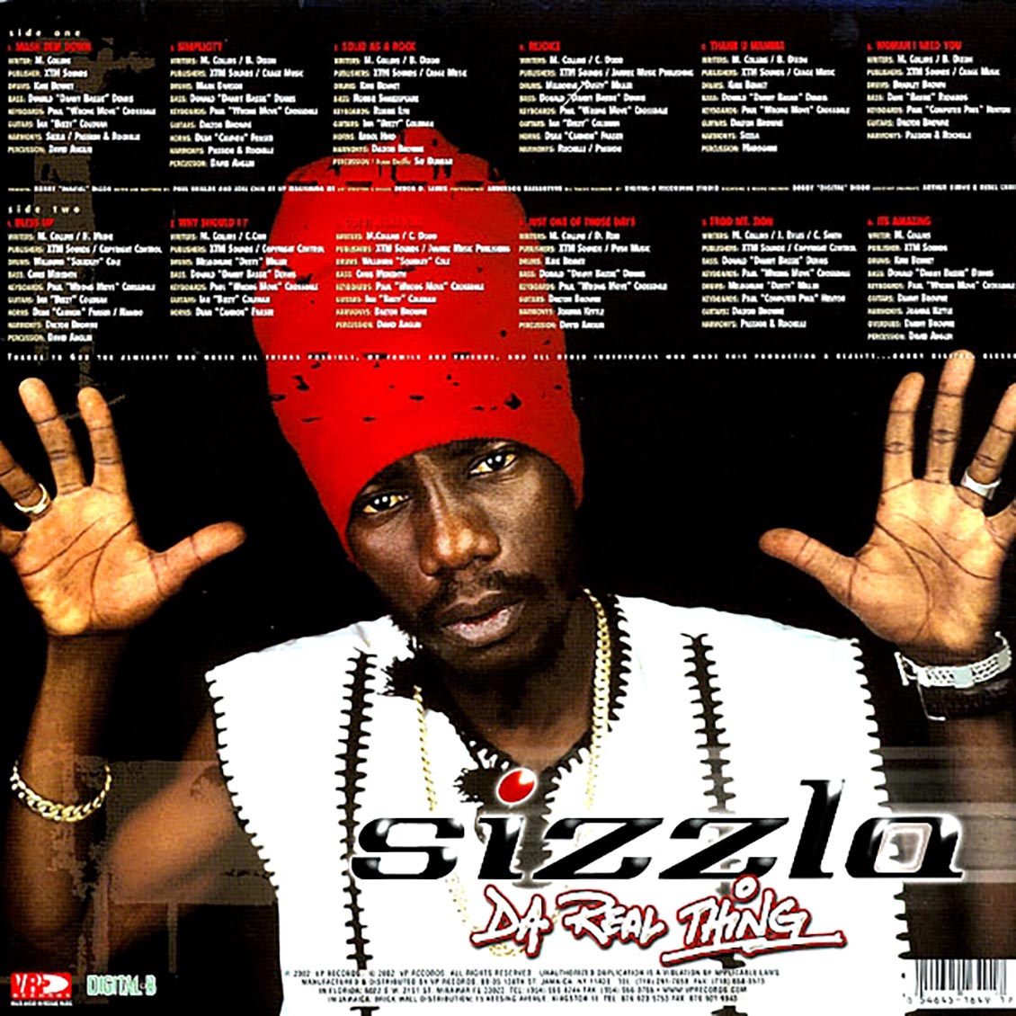 Sizzla - Da Real Thing Vinyl Record
