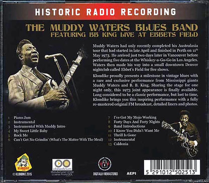 Muddy Waters Blues Band, BB King - Live At Ebbets Field 1973 (remastered) Music CD