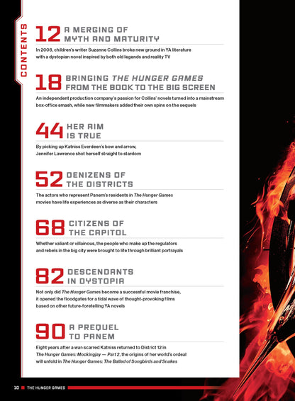 The Hunger Games - Fan Guide: Suzanne Collins Dystopia, Katniss Everdeen, Jennifer Lawrence, Effie Trinket, Peta, Gale, President Snow, Prequel, Ballad of Songbirds & Snakes, District 12, Panem & BTS!