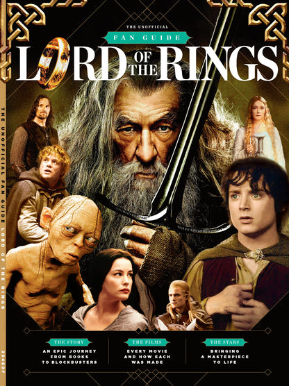 Lord of the Rings - Fan Guide: Books, J.R.R. Tolkien, Movie Trilogy, The Two Towers, The Hobbit, Peter Jackson, Cast, Orlando Bloom, TV Series, Characters, Gollum, Gandalf, Frodo, Aragorn & Sauron!
