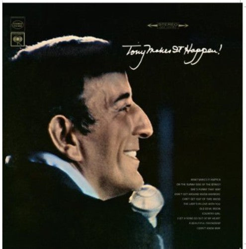 the album cover for Tony Bennett - Tony Makes It Happen