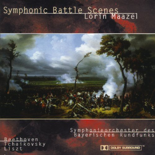 the album cover for Lorin Maazel - Symphonic Battle Scenes / Various