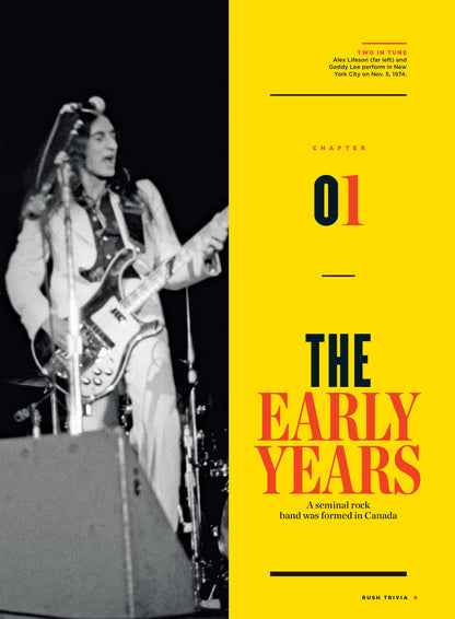 Rush - The Complete Guide: Canada, Rock 'N' Roll Music, Alex Lifeson, Geddy Lee, John Rutsey, Jeff Jones, Neil Peart, Songs, Tom Sawyer, The Spirit Of The Radio, Tour, Lyric, Legacy, Pop Quiz & Photos