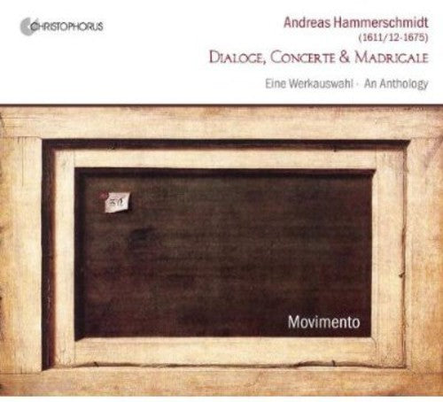 Hammerschmidt / Gramss / Berne / Skuplik - Dialoge Concerte & Madrigale - Music CD