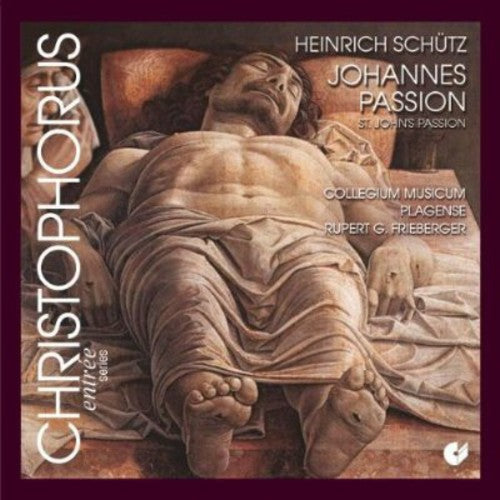 Schutz / Collegium Musicum Plagense - Saint John's Passion - Music CD