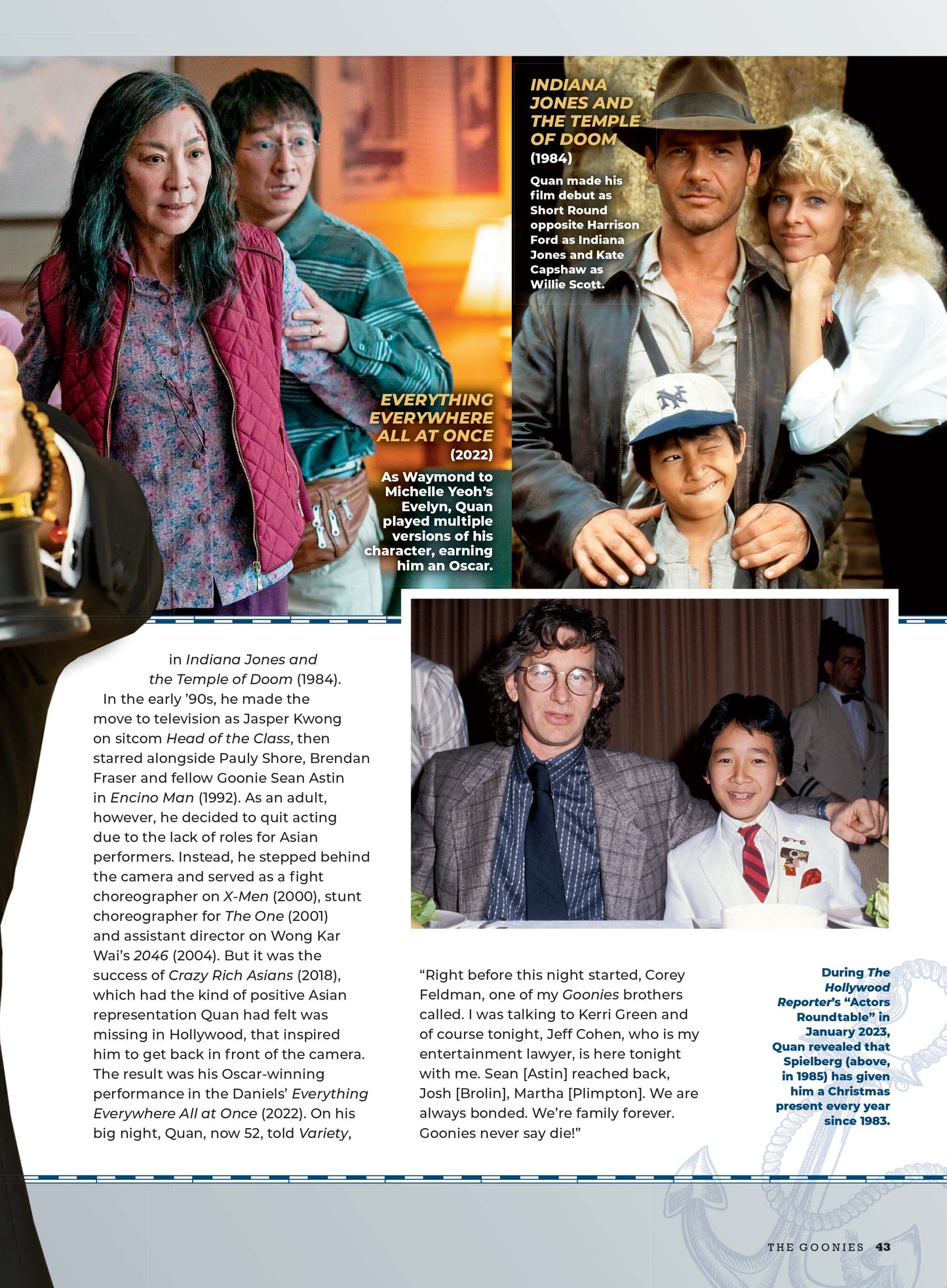 The Goonies - Fan Guide: 1985 Movie, Pirate Booty, The Cast Now, Josh Brolin, Corey Feldman, Jeff Cohen, Ke Huy Quan, Oscar Winning, Steven Spielberg, TV Series, Cyndi Lauper Soundtrack, BTS & Sequel?