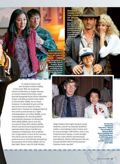 The Goonies - Fan Guide: 1985 Movie, Pirate Booty, The Cast Now, Josh Brolin, Corey Feldman, Jeff Cohen, Ke Huy Quan, Oscar Winning, Steven Spielberg, TV Series, Cyndi Lauper Soundtrack, BTS & Sequel?