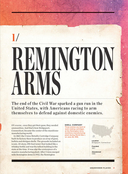 Abandoned Places - Forgotten, Frightening & Fascinating: 22 Places, Ghost Towns, Hospitals, Prisons, Remington Arms, Civil War, Old Joliet Prison, The Blues Brothers, John Belushi, Mystery & Haunted!