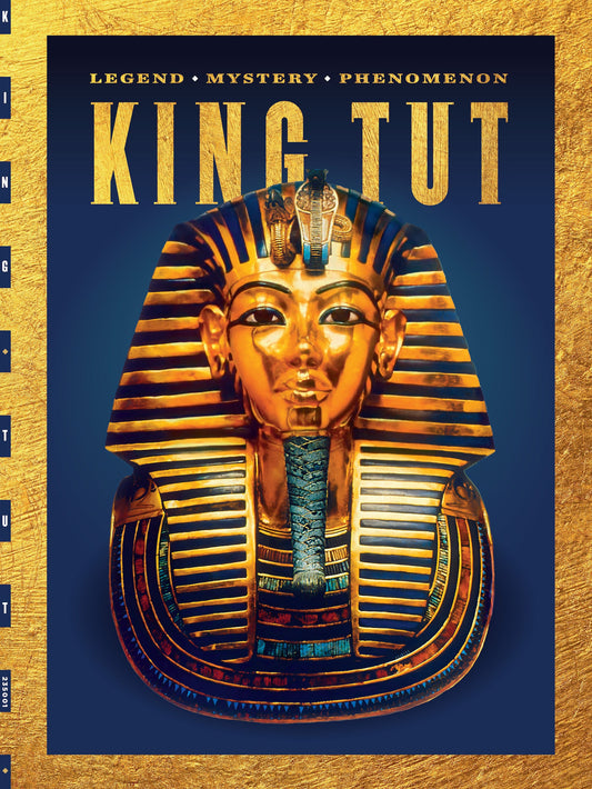 King Tut - Legend, Mystery, Phenomenon: Royal Ancient Egypt Ruler Tutankhamun, The Boy King's Life, 14th Century B.C., Death, 5,000 Tomb Treasures, Howard Carter Scientific Discovery, Mystery & Museum