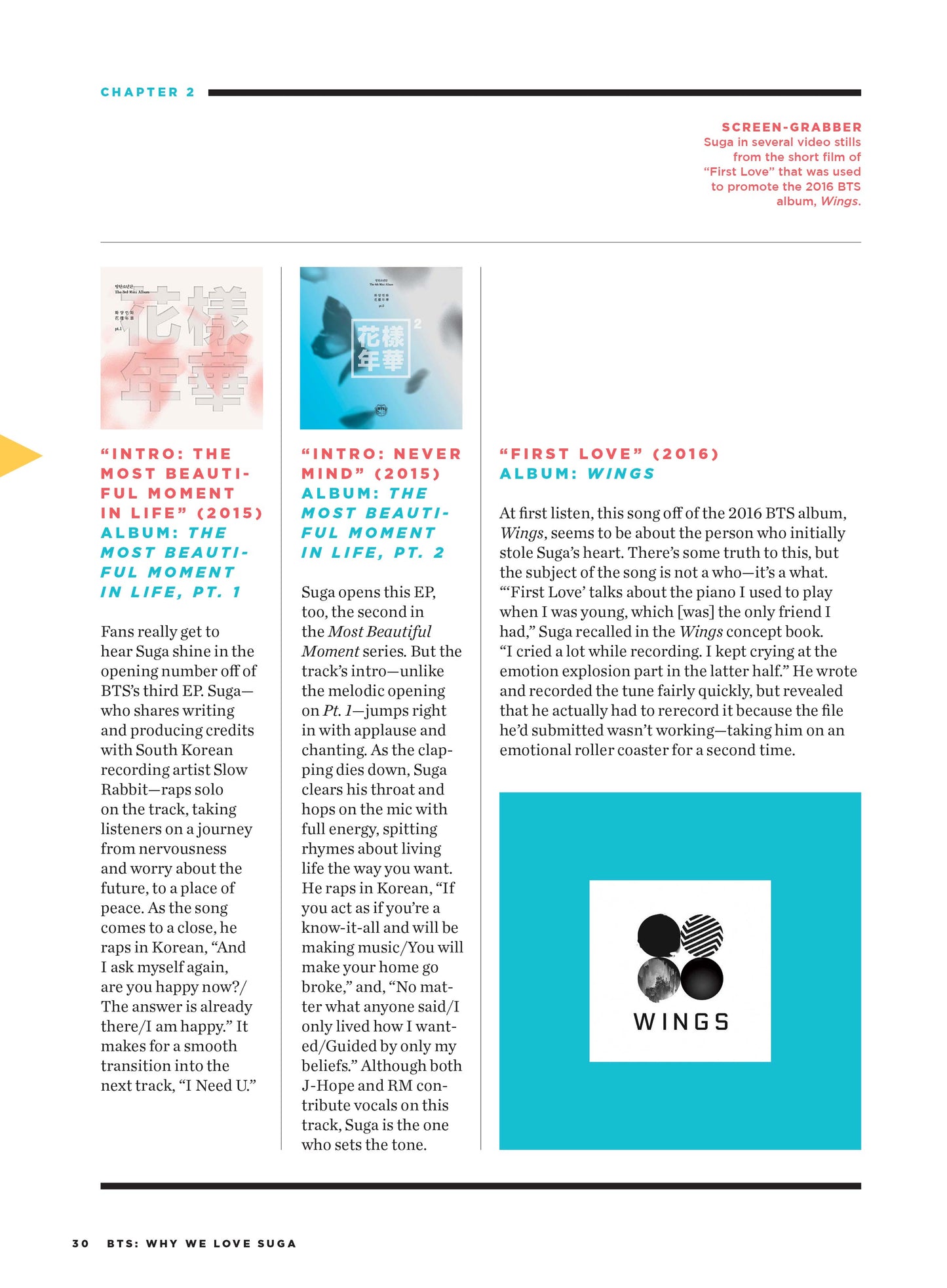 BTS Fanbook - Why We Love Suga:  South Korean Kid To K-pop Band Juggernaut, Rapper, Songwriter, Producer, Solo Career, Top 10 Songs, Documentary Road To D-DAY, Collabs, Military, Quiz & Free Poster!