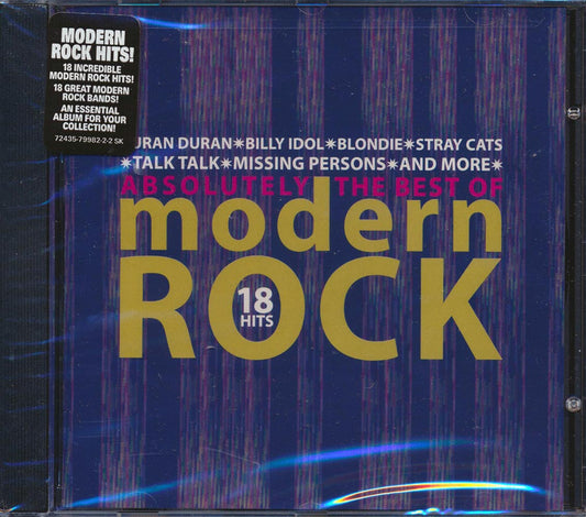 Duran Duran Billy Idol Blondie Stray Cats Etc Absolutely The Best Of Modern Rock 18 Hits marked/ltd stock Music CD