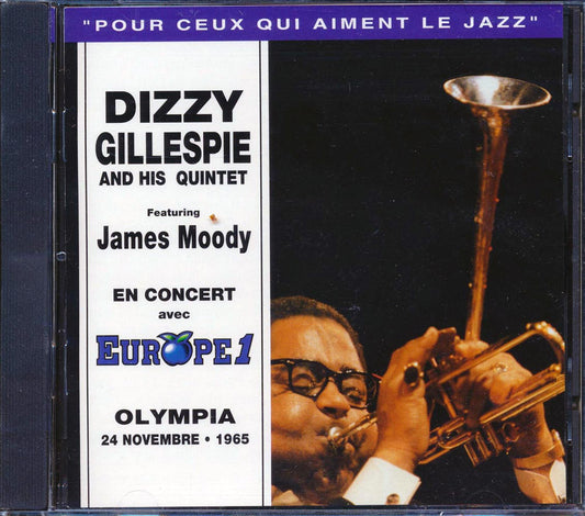 Dizzy Gillespie & His Quintet En Concert Avec Europe1 Olympia 24 Novembre 1965 Music CD