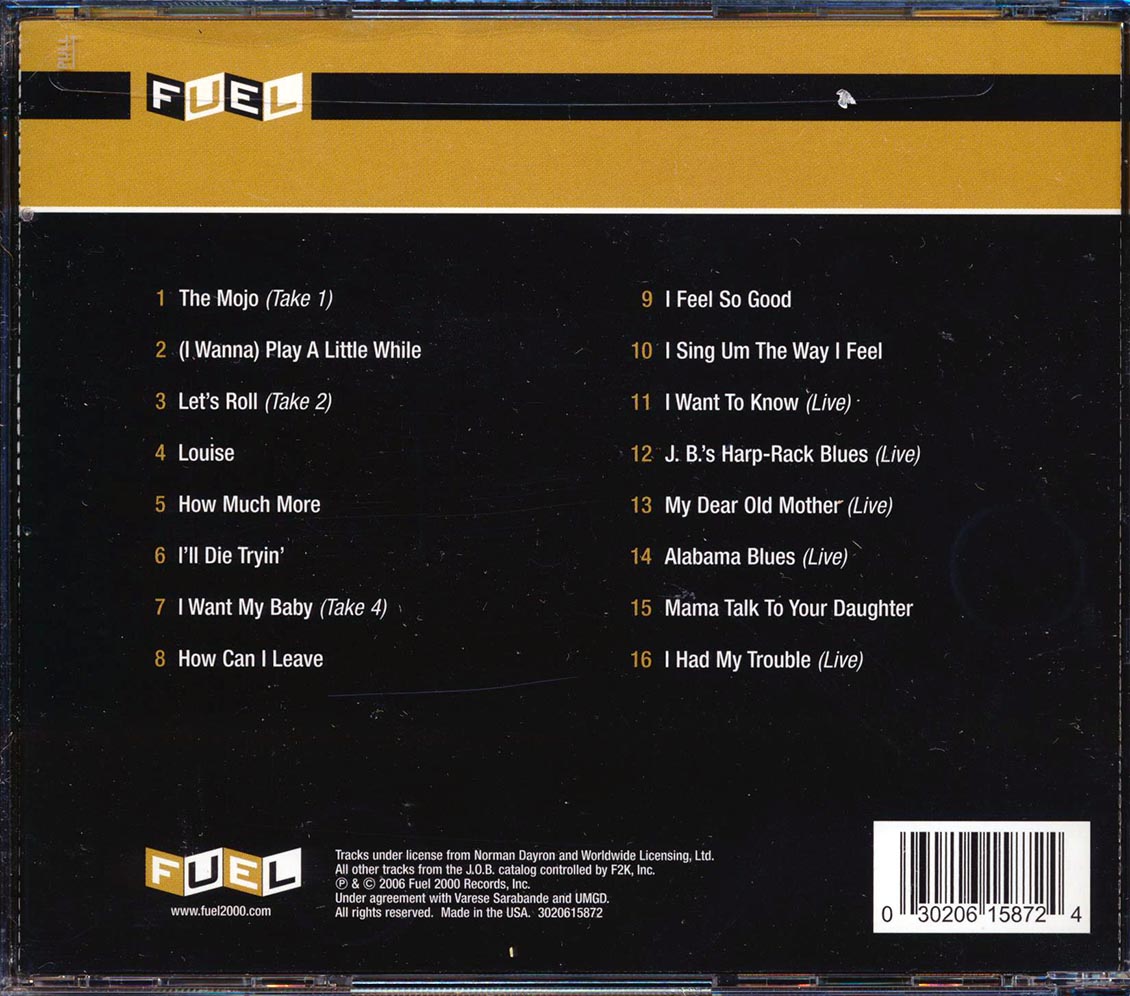 JB Lenoir - An Introduction To JB Lenoir (remastered) Music CD