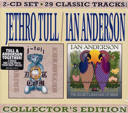 Jethro Tull Ian Anderson J Tull Dot Com + The Secret Language Of Birds Collector's Edition 29 tracks 2xCD Music CD