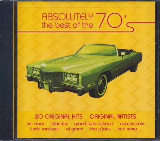 Blondie Linda Ronstadt Grand Funk Railroad Jim Croce Etc Absolutely The Best Of The 70's Music CD