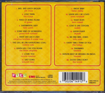 Blondie, Linda Ronstadt, Grand Funk Railroad, Jim Croce, Etc. - Absolutely The Best Of The 70's Music CD
