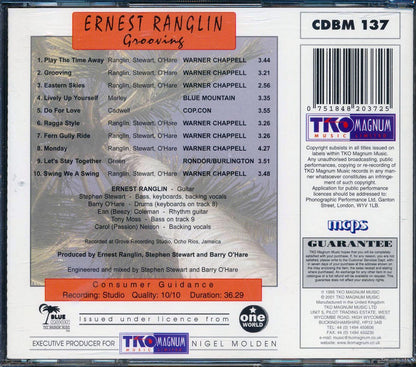 Ernest Ranglin - Grooving Music CD