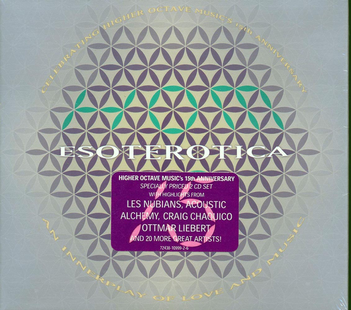 Various - Esoterotica: An Innerplay Of Love & Music Celebrating Higher Octave Music's 15th Anniversary (24 tracks) (2xCD) (deluxe 4-fold digipak) Music CD