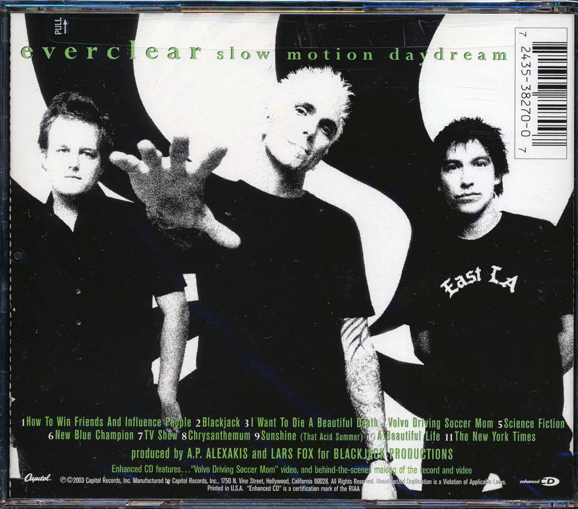 Everclear - Slow Motion Daydream Music CD